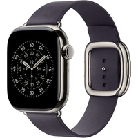 Apple Watch 42/41/40/38mm polnočne fialový remienok s modernou prackou malý - Remienky