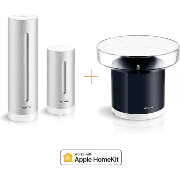 Netatmo Weather Station + Rain Gauge inteligentná meteostanica + zrážkomer - Meteorologické stanice - Obrázok T4AB000L01