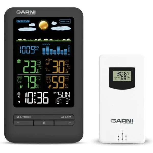 GARNI 291 Line Meteorologická stanica čierna - Meteorologické stanice - Hlavný obrázok