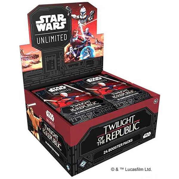 Star Wars: Unlimited - Twilight of the Republic Booster Box (24 boosterov)