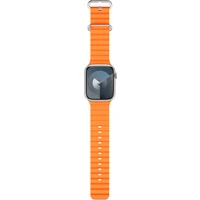 Epico Ocean remienok pre Apple Watch 42/44/45/46/49mm oranžový - Remienky
