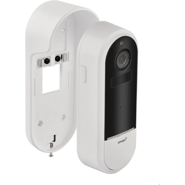 Omajin by Netatmo Wireless Video Doorbell bezdrôtový zvonček s kamerou + 64GB microSD karta - Inteligentné zvončeky - Obrázok T50A000N01