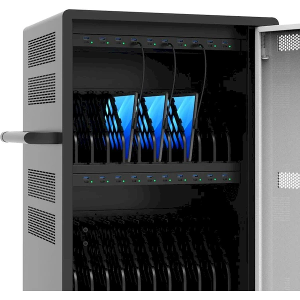 Port Naotic Charging Cabinet 30 nabíjacia skriňa s kolieskami pre 30 zariadení - Nabíjačky - Obrázok T58F000J01