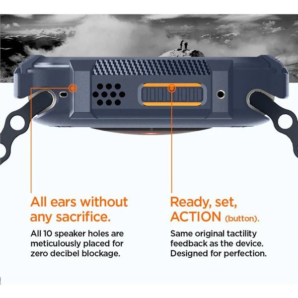 Spigen Rugged Armor kryt Apple Watch Ultra 3/2/1 (49mm) modrý - Puzdra - Obrázok T5A1000P01