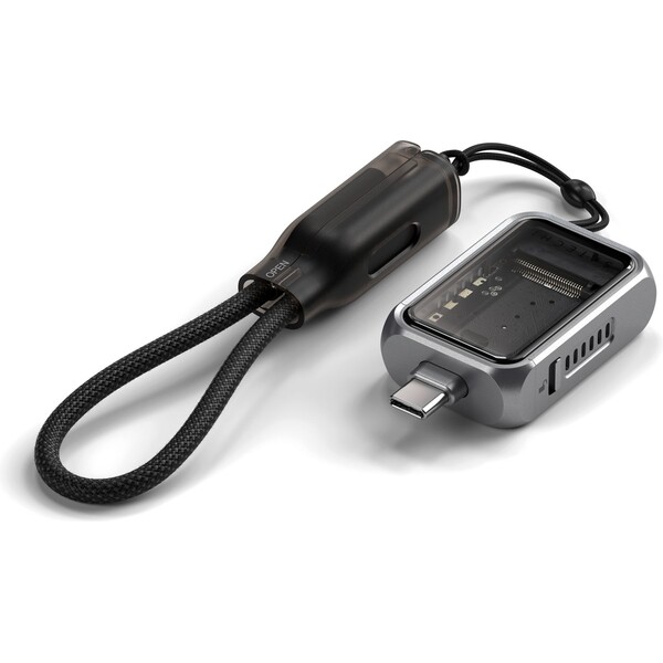 Satechi Mini NVMe SSD Enclosure vesmírne šedá