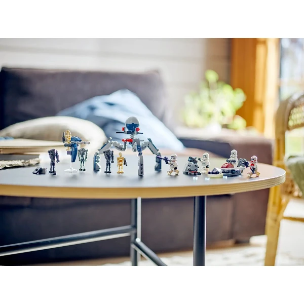 LEGO®Star Wars™ 75372 Bojový balíček klonového vojaka a Bojového droida - LEGO - Obrázok T5O4000J01