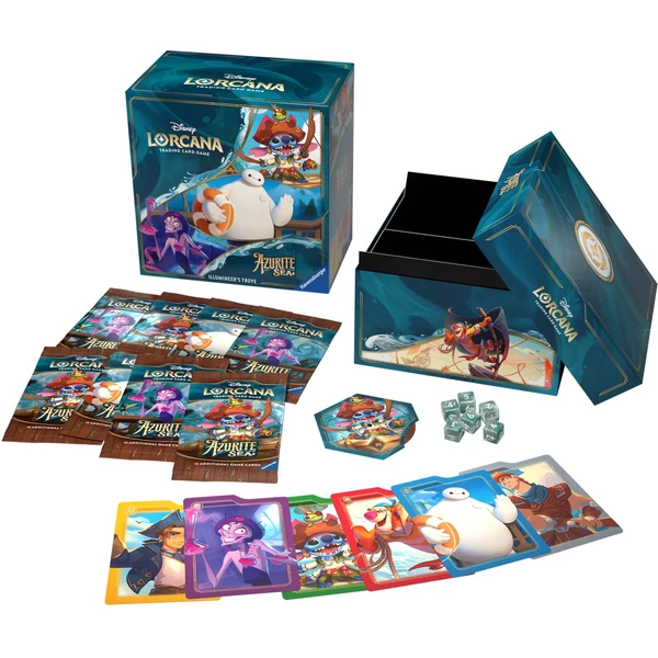 Disney Lorcana: Azurite Sea - Trove Pack - Disney Lorcana TCG - Obrázok T5O9000P01