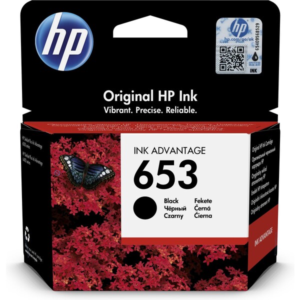 E-shop HP 3YM75AE č. 653 Čierna originálna