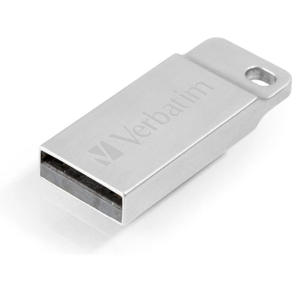 VERBATIM Flash Disk 64GB Metal Executive, USB 2.0, strieborný - Flashdisky - Obrázok T5R2000P01