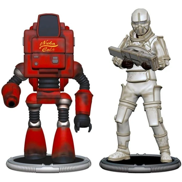 Set dvoch figúrok Syndicate Collectibles Fallout - Nukatron & Synth 7 cm (Set B) - Figúrky - Hlavný obrázok