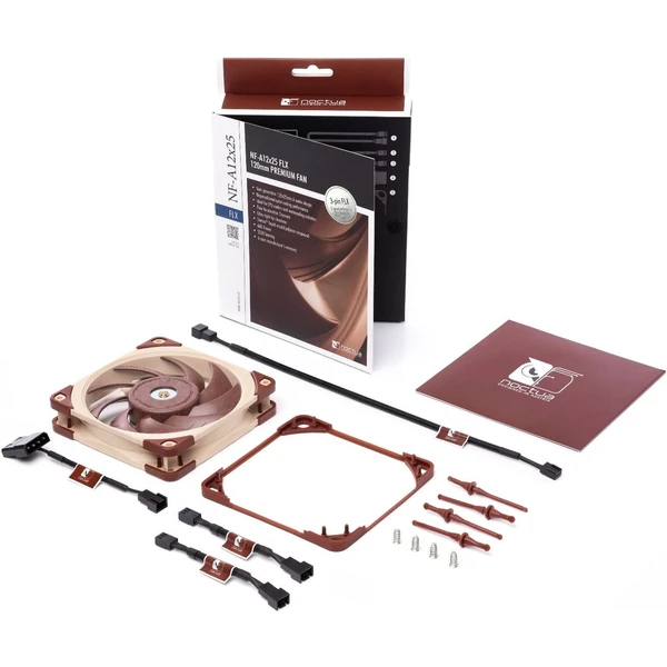 Noctua NF-A12x25-FLX - Ventilátory pre PC - Obrázok T633000P01