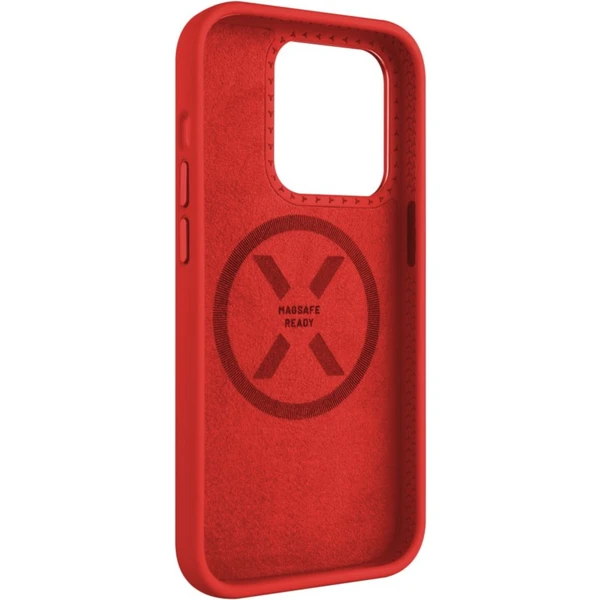 FIXED MagFlow s podporou Magsafe Apple iPhone 15 Pro Max červený - Puzdra - Obrázok T6B9000601