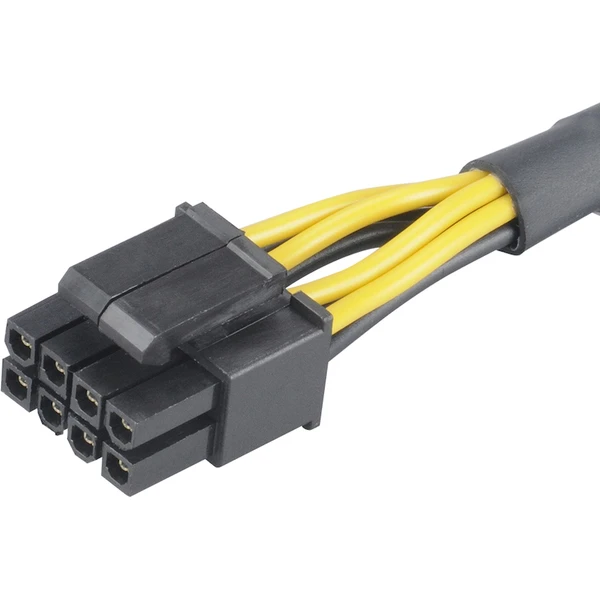 Akasa - 4-pin na 8-pin ATX PSU adaptér - Káble a redukcie - Obrázok T6BJ000K01
