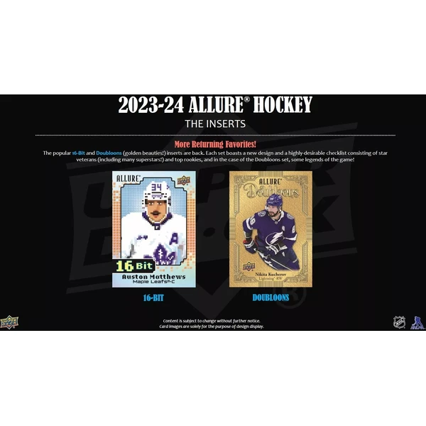 Hokejové karty 2023-24 Upper Deck Allure Hockey Hobby Box - Hokejové karty - Obrázok T6C6000P01