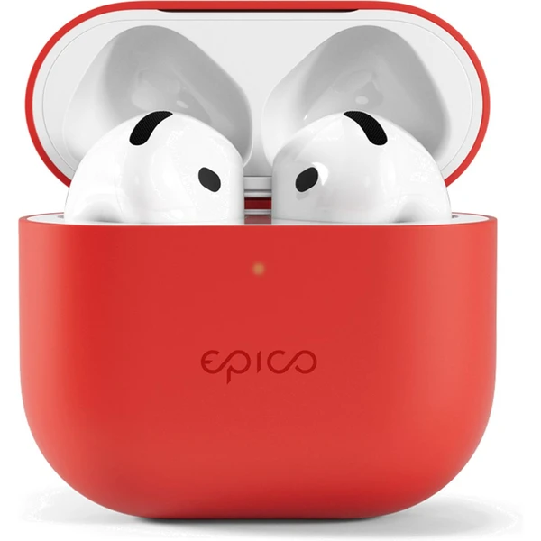 Epico silikónový kryt pre Airpods 4 červený - Puzdra - Obrázok T6C9000K01