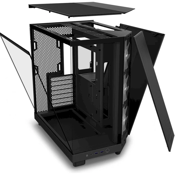 NZXT H6 Flow RGB čierna - Počítačové skrine - Obrázok T6EA000N01