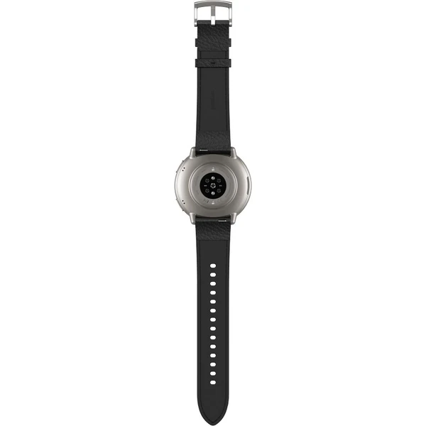 Amazfit Active 2 NFC kožené múdre hodinky čierne - Inteligentné hodinky - Obrázok T6IC000O01