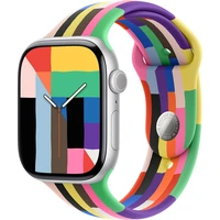 Apple Watch 49/46/45/44mm Pride Edition športový remienok M/L - Remienky