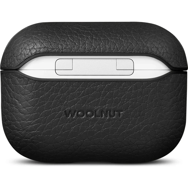 Woolnut kožené puzdro na AirPods Pro 2. generácia čierne - Puzdra - Obrázok T6KR100501