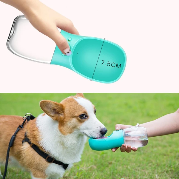 Reedog Aqua Travel cestovná fľaša pre psov 550 ml - Inteligentné fľaše - Obrázok T6QT000501