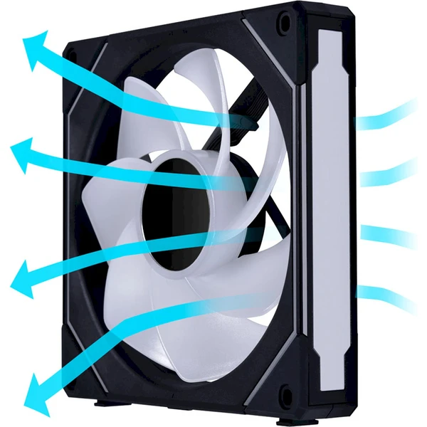 Lian Li UNI SL-INF 140 ARGB Reverse Blade PWM 140mm čierny - Ventilátory pre PC - Obrázok T6SC000J01