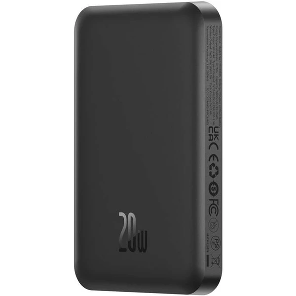 Baseus Power banka Mini s bezdrôtovým nabíjaním 5000 mAh 20W USB-C čierna - Powerbanky - Hlavný obrázok