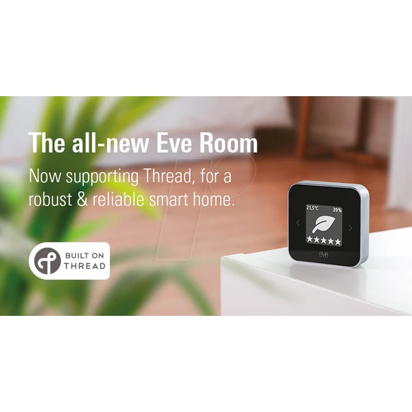 Eve Room vnútorný monitor kvality ovzdušia (Apple HomeKit a Thread) - Meteorologické stanice - Obrázok T718100501
