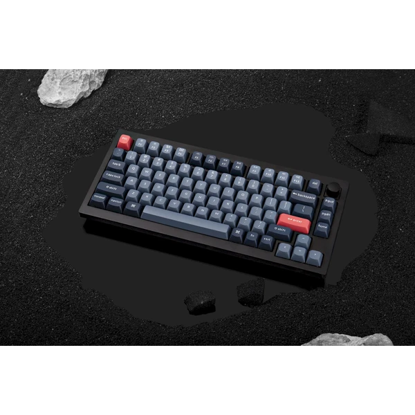 Keychron V1 Max herná klávesnica (US) (Gateron Jupiter Banana switch) čierna - Klávesnice - Obrázok T78F000J01