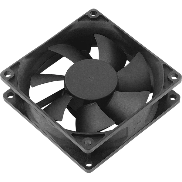 Akasa 80x80x25 čierny High speed OEM - Ventilátory pre PC - Obrázok T7BJ000K01