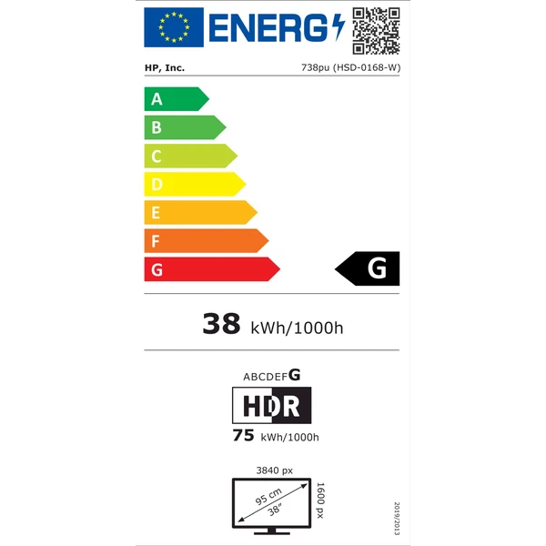 HP 738pu monitor 37,5" - Monitory - Obrázok T7DA000P01