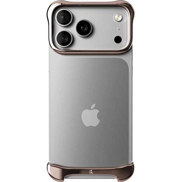 Arc Pulse hliníkový ochranný rám iPhone 17 Pro Max ružový bronz - Puzdra - Obrázok T7DJ000K01
