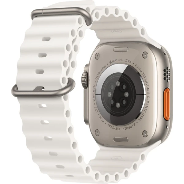 Apple Watch 49/45/44mm biele predĺženie oceánskeho remienka - Remienky - Obrázok T7DWF00101
