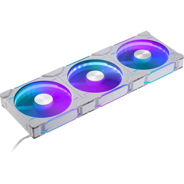 PHANTEKS D30 PWM Reverse Airflow D-RGB 3x120mm biely - Ventilátory pre PC - Hlavný obrázok