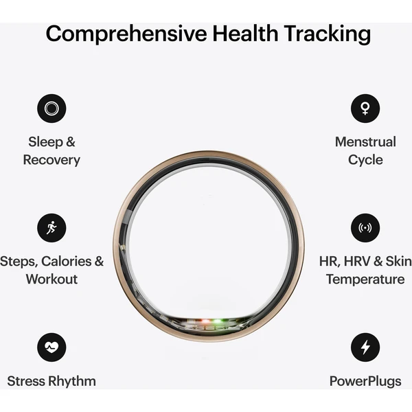 Ultrahuman Ring AIR šikovný prsteň veľ. 12 Rose Gold - Chytré prstene - Obrázok T7XM000K01