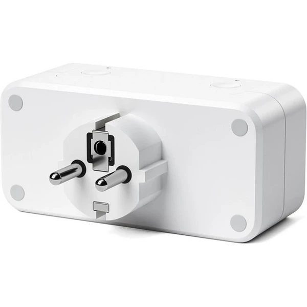 Satechi Homekit múdra zásuvka s dvoma vstupmi biela - Inteligentné zásuvky - Obrázok T813200301