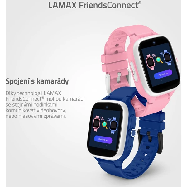 LAMAX WatchY4 Play detské hodinky modré - Inteligentné hodinky - Obrázok T829000P01