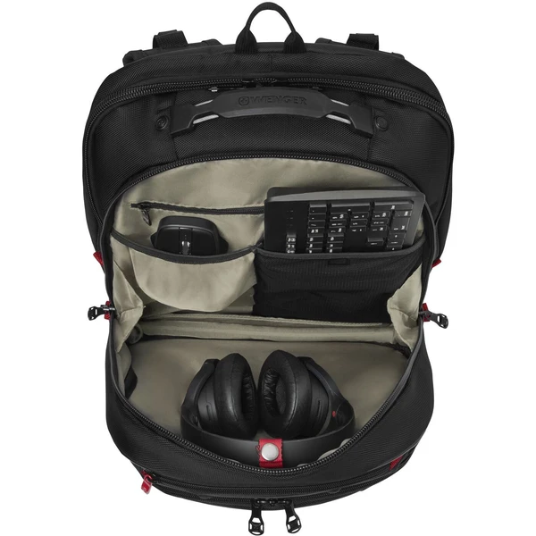 WENGER CARBON PRE 15,6" batoh na notebook čierny - Batohy - Obrázok T891000P01
