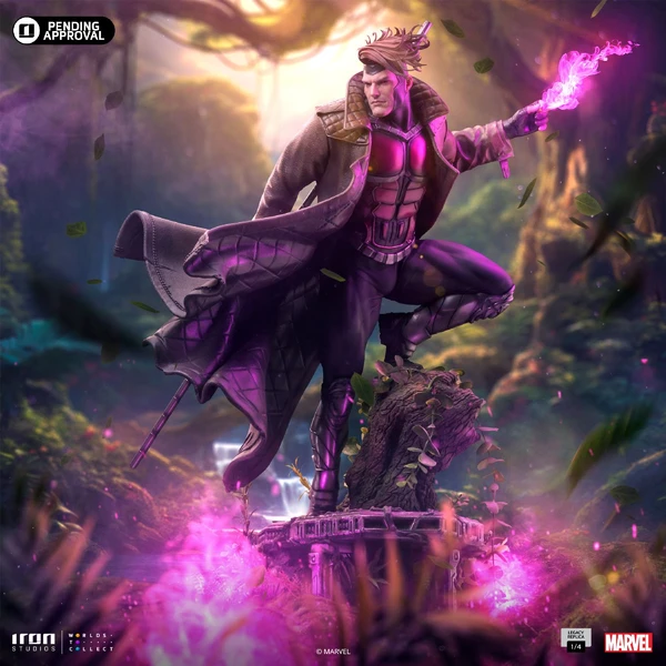 Socha Iron Studios Legacy Replica 1/4 X-Men - Gambit 70,5 cm - Sochy a sošky - Obrázok T8M7000J01