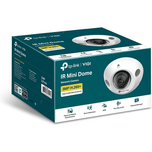 TP-Link VIGI C230I Mini 2.8mm biela - IP kamery - Obrázok T8P7000701