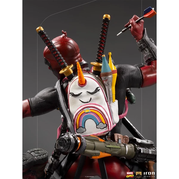 Soška Iron Studios - Deadpool Deluxe BDS Art Scale 1/10 - Marvel Comics - Sochy a sošky - Obrázok T8PJ100201