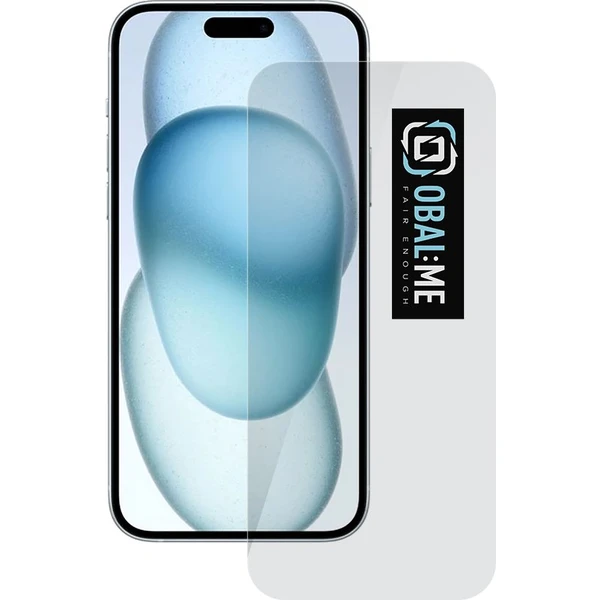 Obal:Me 2.5D Tvrdené sklo Apple iPhone 15 Plus/16 Plus číre - Ochranné fólie a sklo - Hlavný obrázok