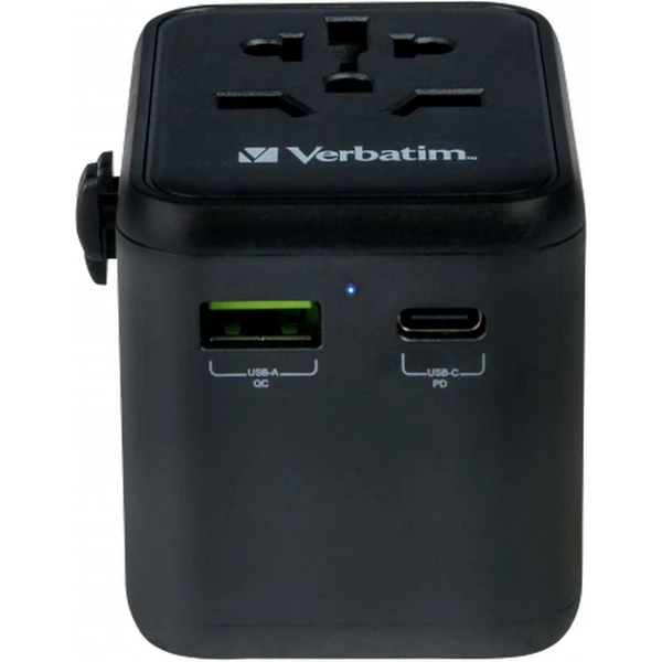 VERBATIM Universal Travel Adapter UTA-02 Cestovný adaptér - Zásuvky - Obrázok T953000O01