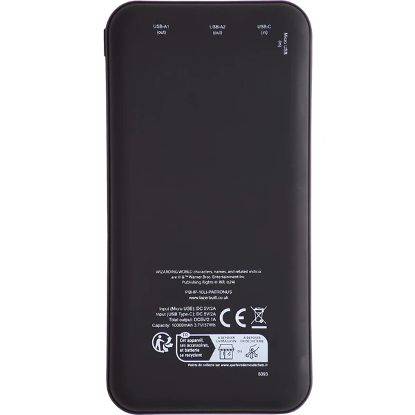 Lazerbuilt svietiaca powerbanka Harry Potter - Patronus 10000 mAh - Powerbanky - Obrázok T97H000K01