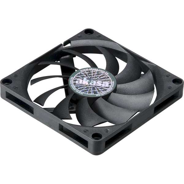 Akasa Slimfan 80mm čierny - Ventilátory pre PC - Obrázok T9BJ000K01
