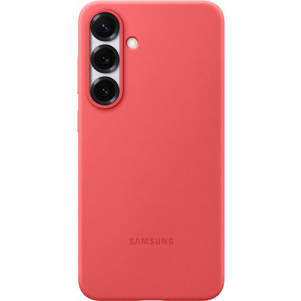E-shop Samsung Silicone Case silikónový kryt Galaxy S25+ červený