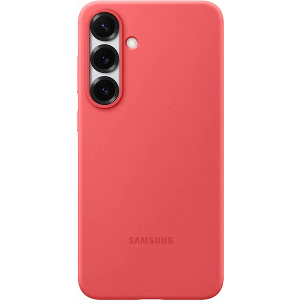 Samsung Silicone Case silikónový kryt Galaxy S25+ červený - Puzdra - Hlavný obrázok