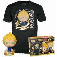Funko POP! & Tee: Dragon Ball Z - Majin Vegeta (GITD) XL - Darčekové sady