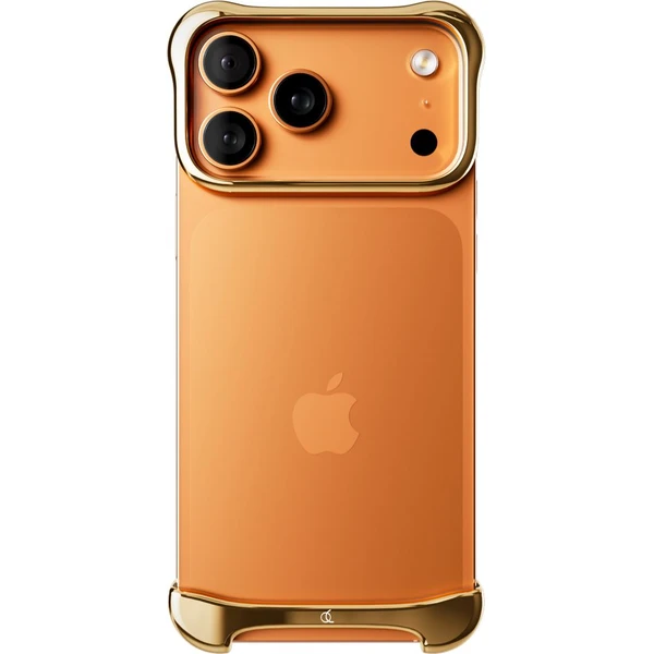 Arc Pulse hliníkový ochranný rám iPhone 17 Pro zlatý - Puzdra - Obrázok T9DJ000K01