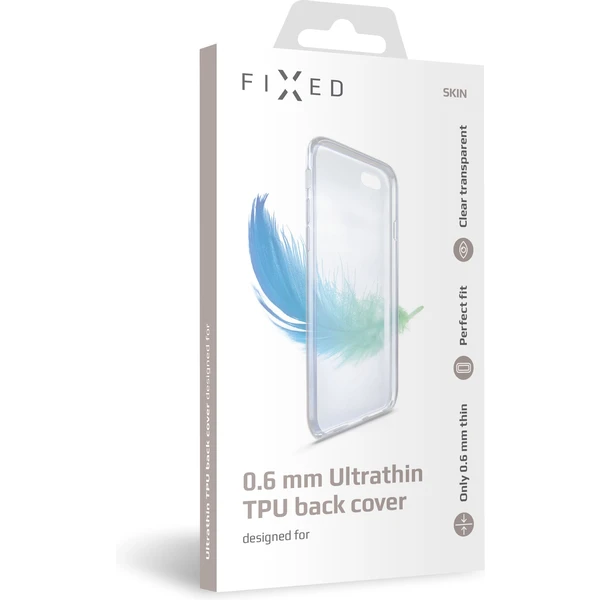 FIXED Skin ultratenký TPU kryt 0,6 mm Apple iPhone 12 mini číry - Puzdra - Obrázok T9FG400301