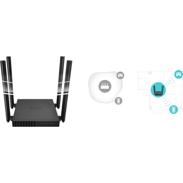 TP-Link Archer C54 Wi-Fi 5 router čierny - Wi-Fi routery - Obrázok T9KN600301